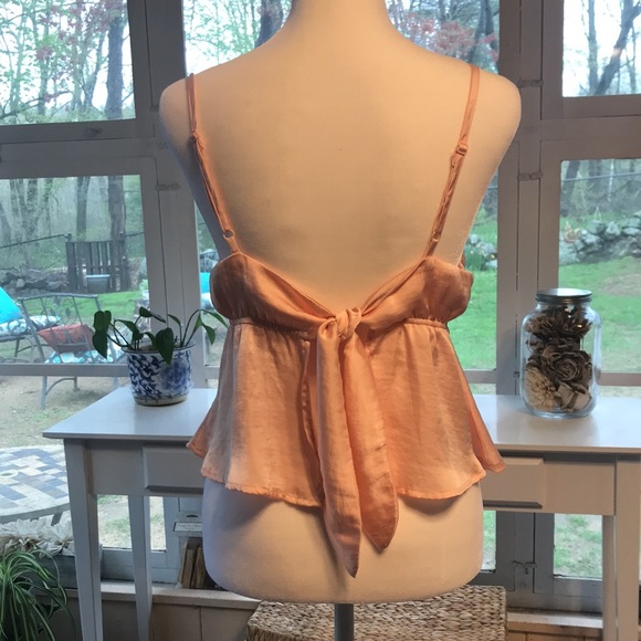 Silky pink summer top - Picture 3 of 7